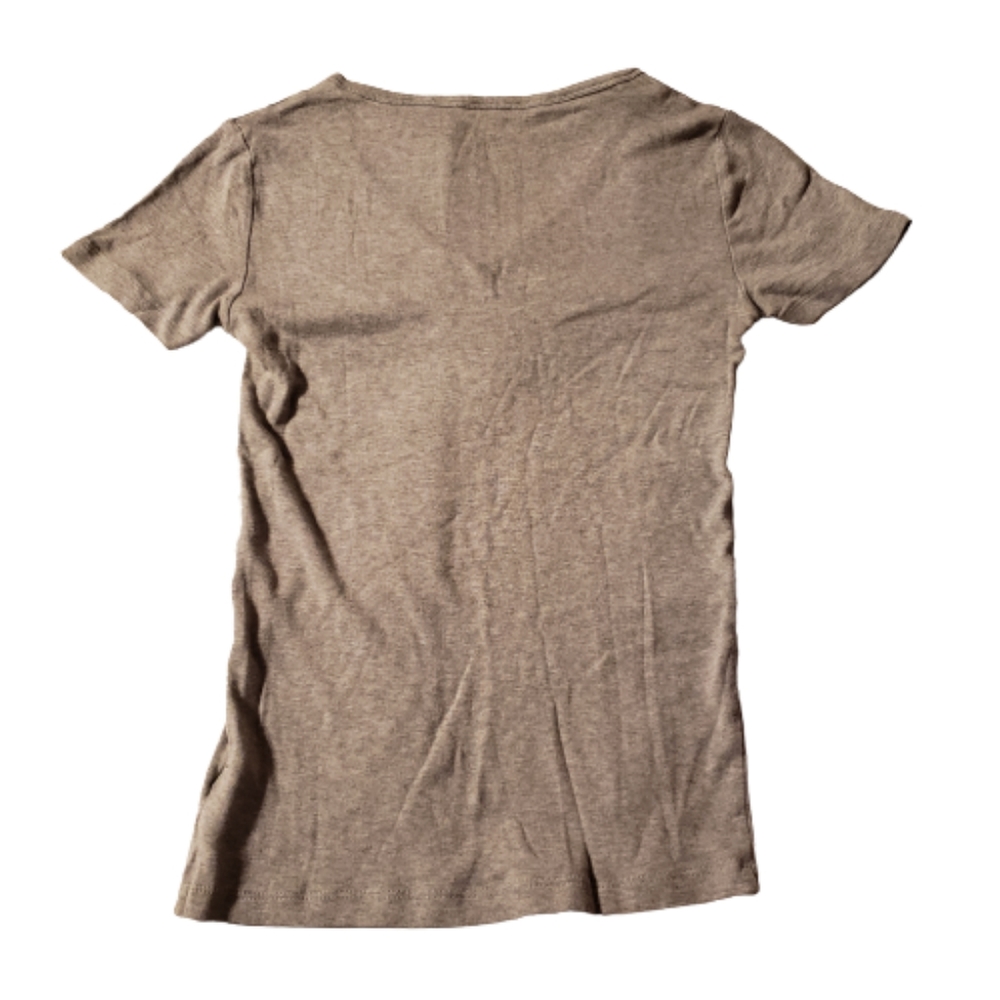 Gap The Modern Tee Women's Grey T-Shirt Size M - Picture 2 of 4